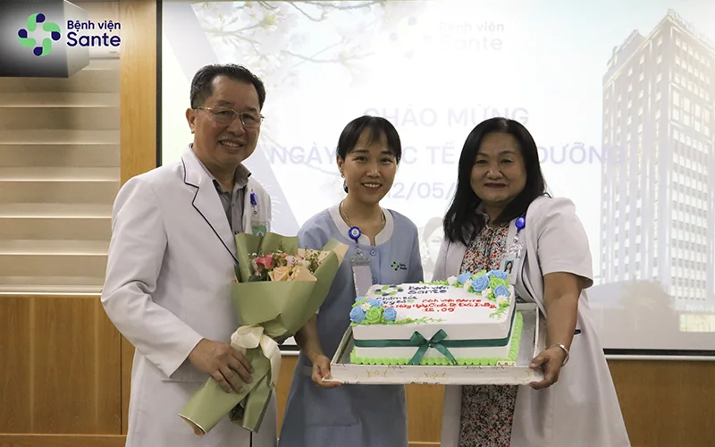 CHÚC MỪNG NGÀY QUỐC TẾ ĐIỀU DƯỠNG 2 - Bệnh viện SANTE Bình Thạnh, TP.HCM