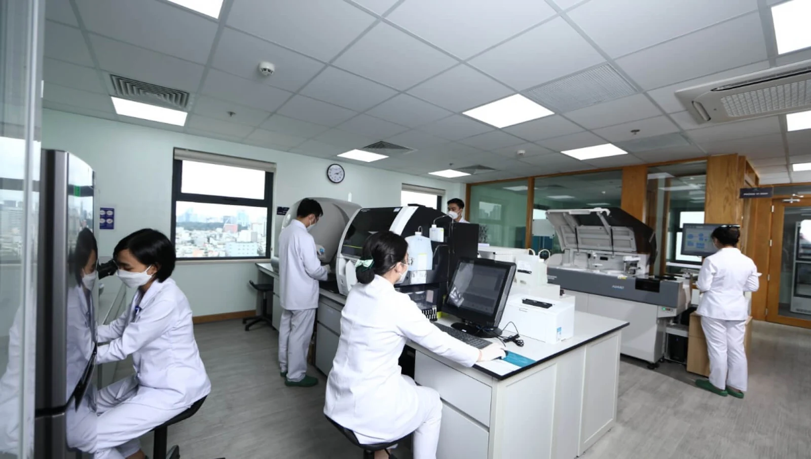 Khoa xét nghiệm - Bệnh viện Đa khoa Quốc tế Sante