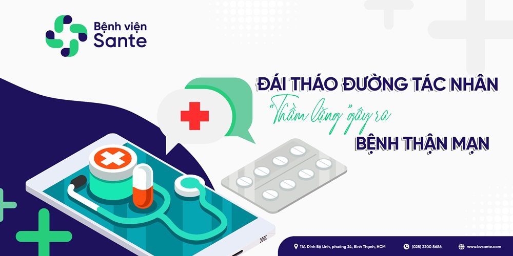 Đái tháo đường tác nhân “Thầm lặng” gây ra bệnh thận mạn