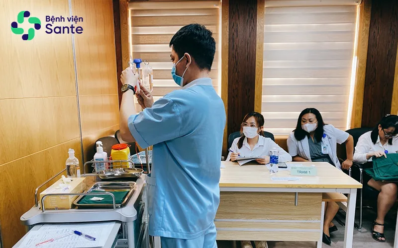 HỘI THI TAY NGHỀ ĐIỀU DƯỠNG/KỸ THUẬT VIÊN GIỎI LẦN THỨ I NĂM 2023 1 - Bệnh viện SANTE Bình Thạnh, TP.HCM