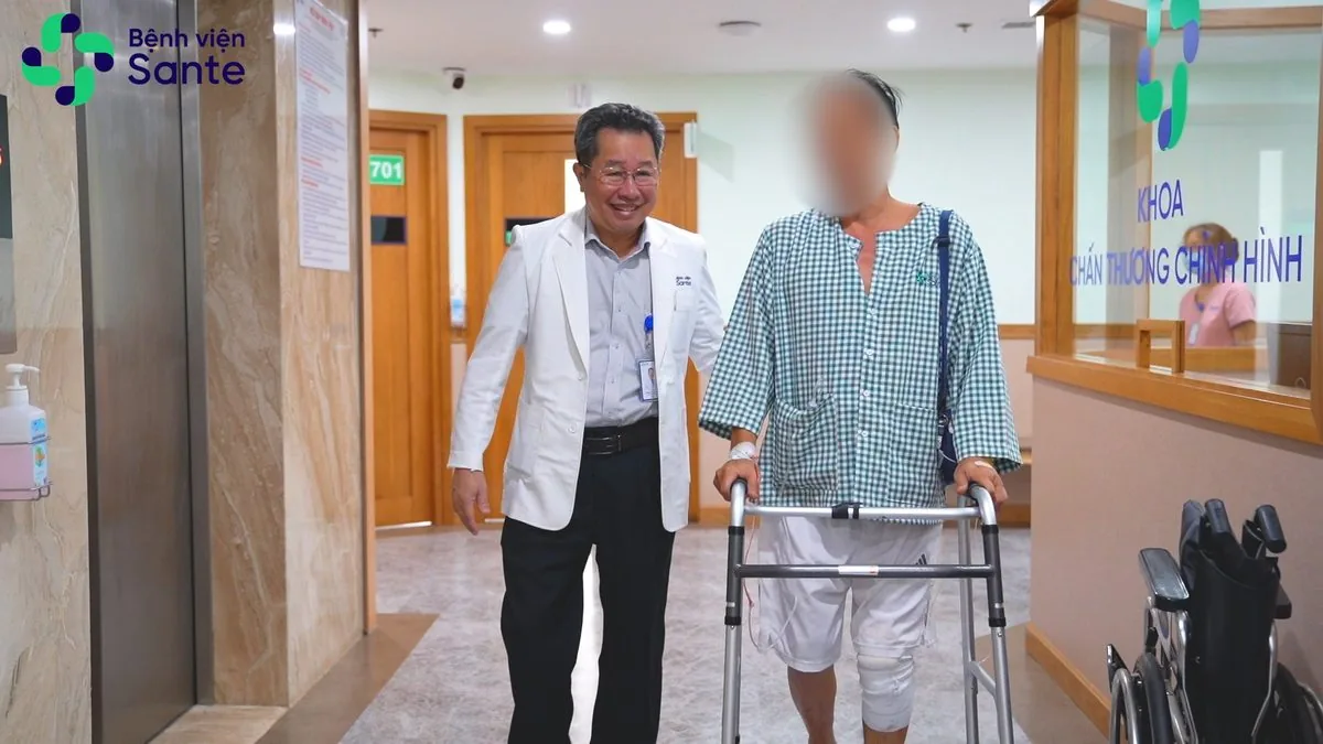 Khôi phục vận động nhờ thay khớp gối nhân tạo - Hình 2 - Bệnh viện SANTE Bình Thạnh, TP.HCM