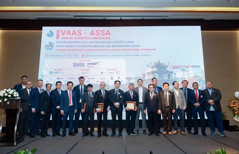 Bệnh viện Sante - TS.BS Tăng Hà Nam Anh_ cố vấn chuyên môn Trung tâm Chấn thương chỉnh hình Bệnh viện Sante được bầu làm chủ tịch Hội Y học thể thao và Nội soi khớp ASEAN