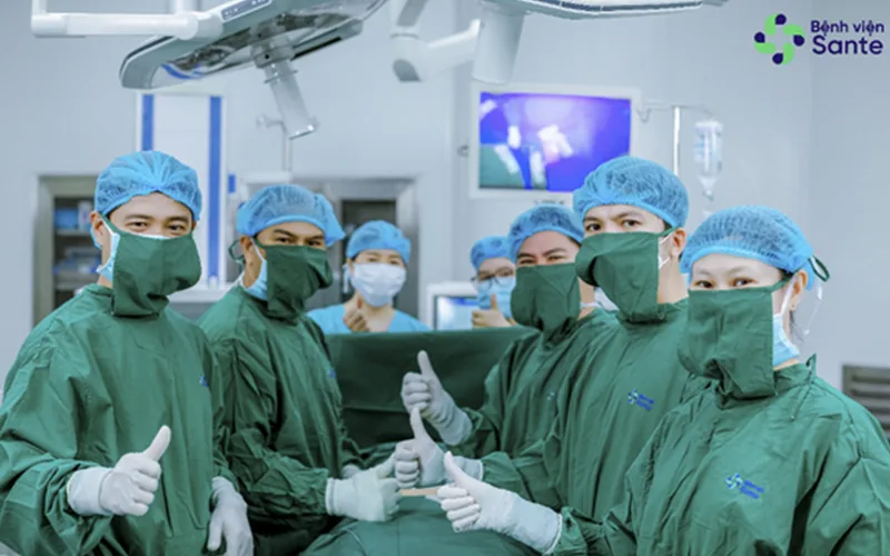 Đội ngũ Y Bác sĩ tại Bệnh viện Sante
